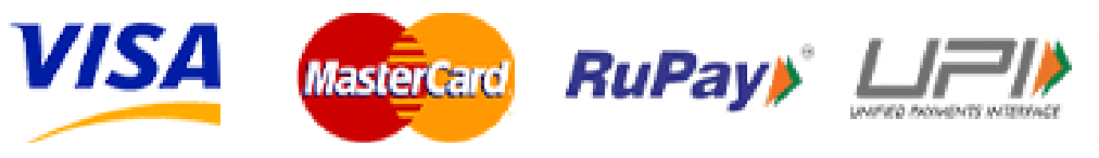 Visa, Mastercard, RuPay, UPI